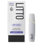 Litto, Litto Disposable, Littos, Litto Carts, Litto Vape, Litto Pen, Litto Dispo , Litto Live Resin, Blueberry Kush Infused