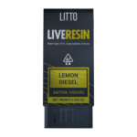 Lemon Diesel, Litto Disposable, Put the 'zing' foot forward with LITTO's strain, Lemon Diesel!, Litto Disposable, Littos, Litto Carts, Litto Vape