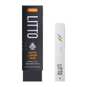 Litto - Super Lemon Haze. Buy litto disposable vapes from our online store to get the best quality of vapes, that will make you feel good and very relaxed.